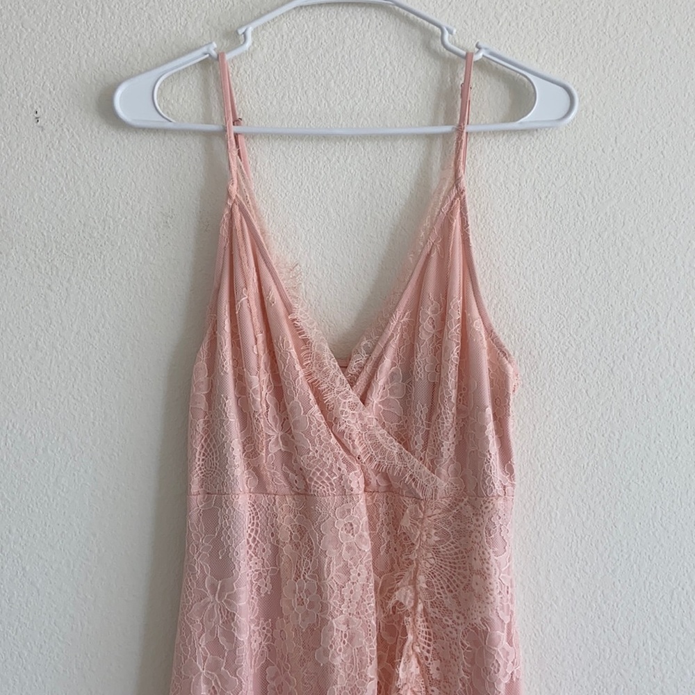 forever 21 light pink lace dress Forever 21 Twentyone Size S Dress Pink Lace , Lined Size S